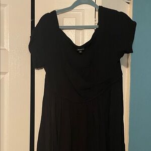 Torrid Elegant Black Midi Dress